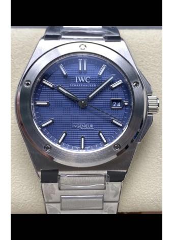 IWC Super Clone Ingenieur IW3289 Dial Azul Reloj Réplica Suizo