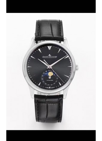 Jaeger LeCoultre Master Reloj Ultra Fino Luna Acero 904L Réplica a Espejo 1:1