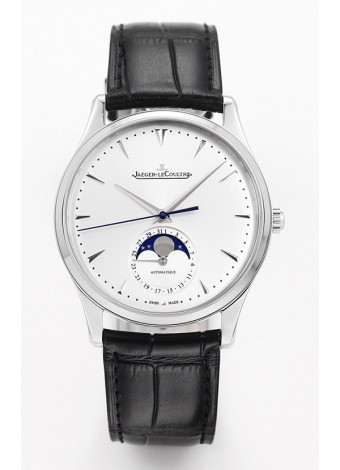 Jaeger LeCoultre Master Reloj Ultra Fino Luna Acero 904L Réplica a Espejo 1:1