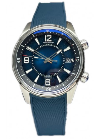 Jaeger LeCoultre Polaris Date Dial Azul Correa de Goma Reloj Réplica Espejo 1:1 42MM