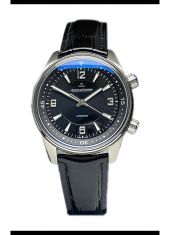 Jaeger LeCoultre Polaris Automatic Dial Negro Caja Acero 41MM Reloj Réplica Suiza 