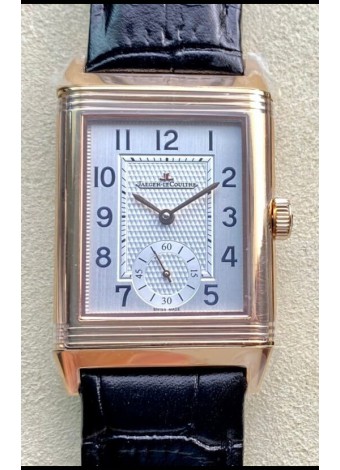 Jaeger-LeCoultre Reverso DuoFace Caja Oro Rosado Reloj en Movimiento Suizo Automático