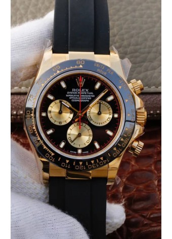 Rolex Cosmograph Daytona 116508 Oro Amarillo Movimiento Original Cal.4130  - Reloj de Acero Ultimate 904L