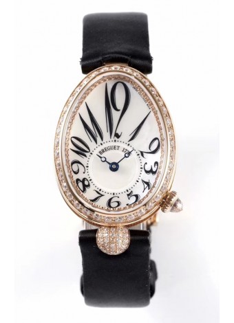 Breguet Reine De Naples Ladies Oro Rosado Reloj Edición Réplica Suizo a Espejo 1:1