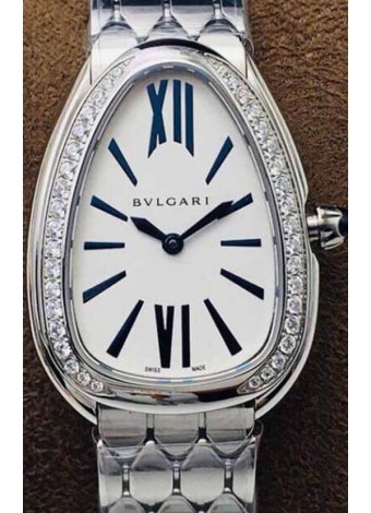 Bvlgari Edición Serpenti Seduttori Reloj en Acero Inoxidable - Réplica a Espejo 1:1