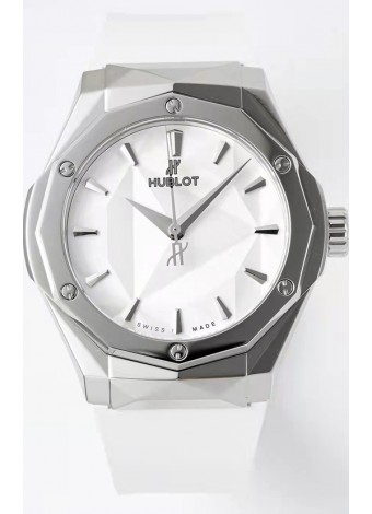 Hublot Classic Fusion Edición Orlinski King 40MM Dial Blanco Reloj Réplica Suizo