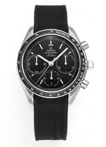 Omega Speedmaster Racing Acero 904L Chronograph Réplica a Espejo 1:1 Dial Negro