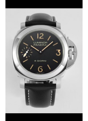 Panerai Luminor 8 Giorni PAM00915 Dial Negro Calidad Espejo 1:1 - Acero 904L