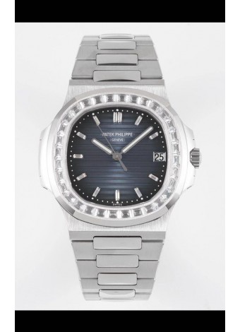 Patek Philippe Nautilus 5711/1A Dial Azul Reloj Réplica Suizo a Espejo 1:1 Acero 904L
