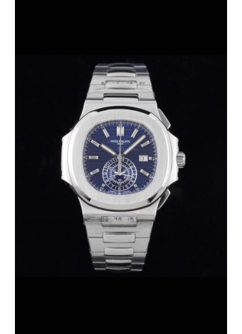 Patek Philippe Nautilus 5980/1A 904L Caja Acero en Dial Azul - Reloj Réplica 1:1