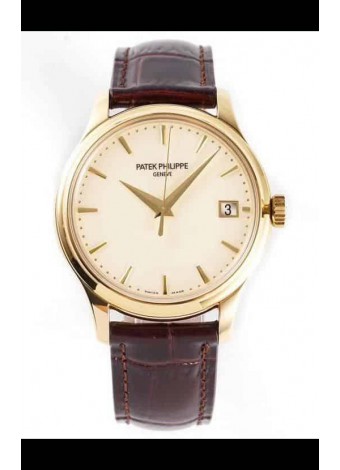 Patek Philippe #Ref 5227J en Dial Blanco 1:1 Caja Acero 904L Oro Amarillo Reloj Suizo