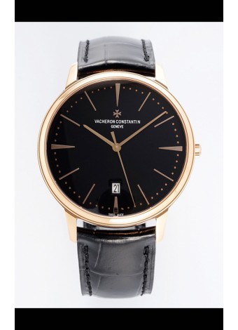 Vacheron Constantin Patrimony Oro Rosado Reloj Réplica Suizo a Espejo 1:1 40MM Acero 904L
