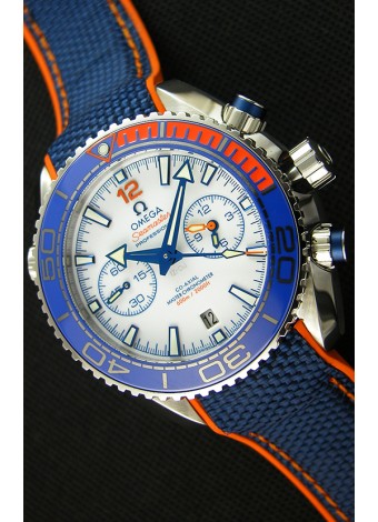 Omega Seamaster Planet Ocean 600M Reloj Réplica a Espejo 1:1 Edición Michael Phelps