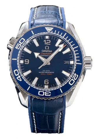 Omega Seamaster Planet Ocean 600M 43.50 MM Dial Azul Caja Acero Réplica Espejo 1:1