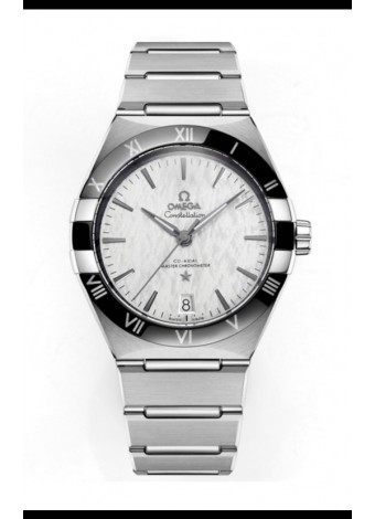 Omega Co-Axial Constellation Acero Inoxidable Dial Rodio Réplica Espejo 1:1 41MM