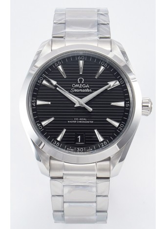 Omega Aqua Terra 150M Dial Negro Caja Acero 904LRéplica Espejo 1:1 41MM 