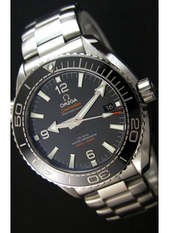 Omega Seamaster Planet Ocean 600M Dial Negro 43.5MM Reloj Réplica a Espejo 1:1 Suizo Actualizado