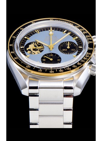 Omega Speedmaster Professional Moonwatch Apollo 11 50th Anniversary Moonshine Reloj Réplica Suizo de Oro