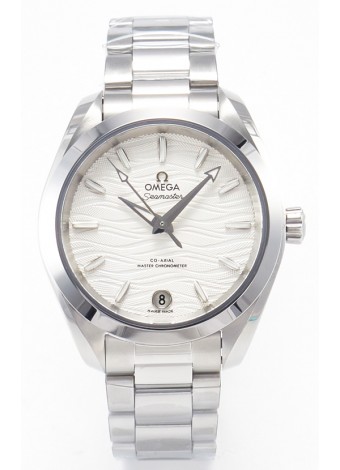 Omega Super Clone Seamaster Aquaterra 150M 34MM Reloj Réplica Suizo en Dial Blanco