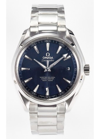 Omega Aqua Terra Super Clone 150M Dial Azul Caja Acero 904L 41MM Watch 