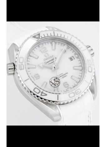 Omega Seamaster Planet Ocean Swiss Watch 39MM - Réplica Espejo 1:1 Correa Piel