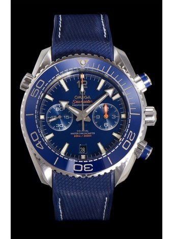 Omega Super Clone Planet Ocean 600M Cronógrafo Acero 904L Reloj Réplica