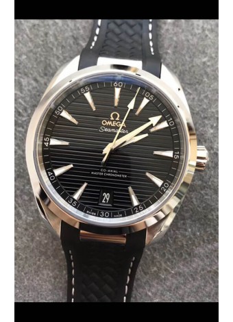 Omega Seamaster Aquaterra 41MM Reloj Réplica Suizo a Espejo 1:1 Dial Negro