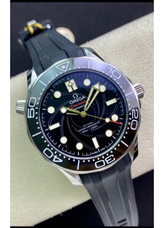 Omega Seamaster Edición Diver 300M Reloj Réplica Espejo 1:1 Dial Negro