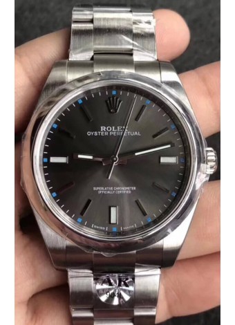 Rolex Oyster Perpetual REF#124300 41MM Movimiento Cal.3230 Réplica Suizo Dial en Negro Acero 904L Reloj Réplica a Espejo 1:1