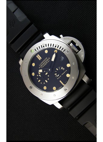 Panerai Luminor Submersible Reloj Réplica Japonés con Indicador de Reserva de Energía