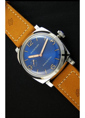 Panerai Radiomir PAM690 1940 Reloj Réplica Suizo a Espejo 1:1 Dial en Acero color Azul