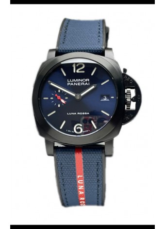 Panerai Luminor Marina PAM1408 Quaranta DLC Coated Luna Rossa Reloj Réplica Espejo 1:1 40MM