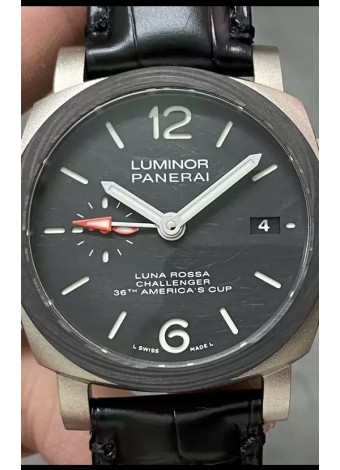 Panerai Luminor PAM01096 Edición Luna Rossa Challenger Reloj Réplica Suizo Espejo 1:1
