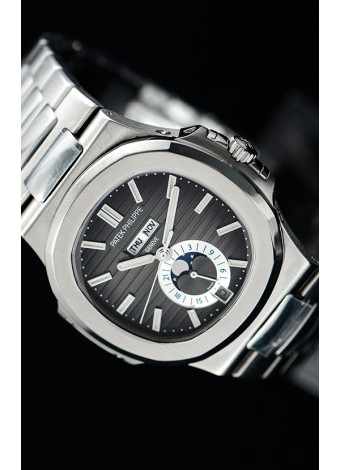 Patek Philippe Nautilus 5726A Reloj Suizo a Espejo 1:1 Dial Gris
