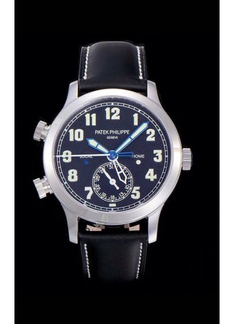 Patek Philippe Complications 5524G Calatrava Travel Time Reloj Réplica Suizo