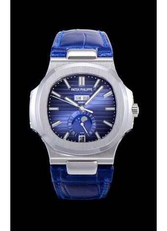 Patek Philippe Nautilus 5726A Dial Azul Reloj Répliza 1:1 Versión 2022 Actualizada