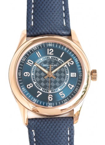Patek Philippe Calatrava 6007R Dial Azul Oro Rosado Reloj Réplica Espejo 1:1