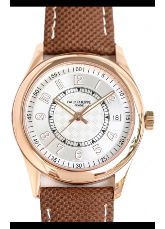 Patek Philippe Calatrava 6007R Dial Acero Oro Rosado Reloj Réplica Espejo 1:1