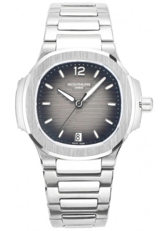 Patek Philippe Nautilus 7118 35MM 1:1 Dial Gris Acero Inoxidable Reloj Superclone 1:1