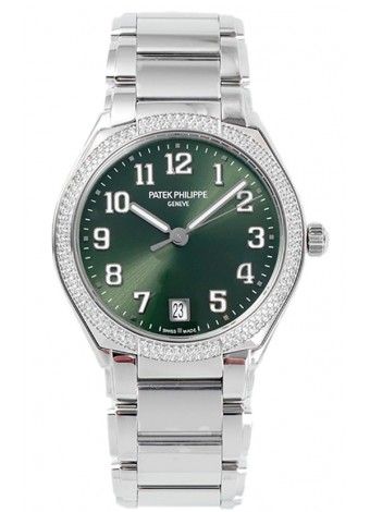 Patek Philippe Twenty-4 Green Dial Caja Acero 904LReloj Réplica Espejo 1:1 36MM