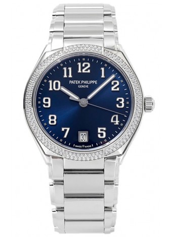 Patek Philippe Twenty-4 Dial Azul Caja Acero 904L Reloj Réplica Espejo 1:1 36MM
