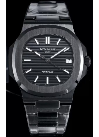 Patek Philippe Nautilus 5711 AET Remould Edición Cerámica Negra Reloj Réplica Suiza