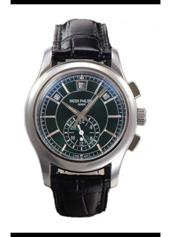 Patek Philippe 5205 Complications Moonphase Dial Verde Reloj Réplica Suiza Espejo 1:1