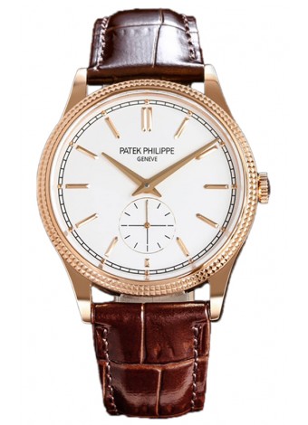 Patek Philippe Calatrava 6119R Caja Oro Rosado Reloj Réplica Espejo 1:1 