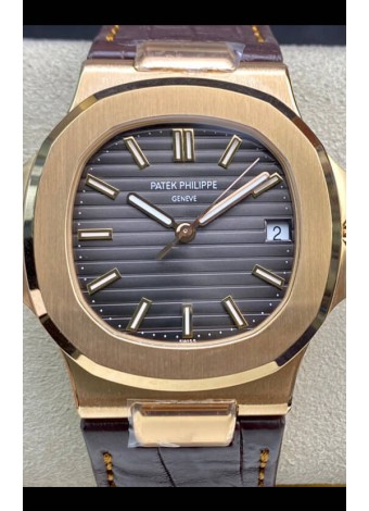 Patek Philippe Nautilus 5711 Acero 904L Actualizado 2023 Reloj Réplica - Dial Gris