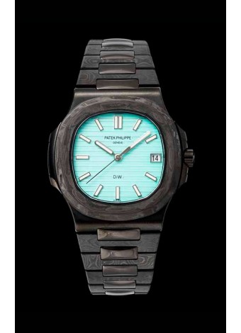 Patek Philippe Nautilus 5711 Edición DiW Cerámica/Carbono Reloj Réplica Suizo Espejo 1:1