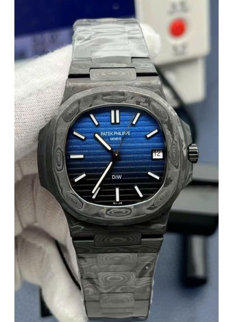 Patek Philippe Nautilus 5711 Edición DiW Carbono/Ceramica Reloj Réplica Suizo a Espejo 1:1