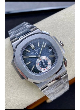 Patek Philippe Nautilus 5980/1A 904L Caja Acero en Dial Negro - Réplica a Espejo 1:1