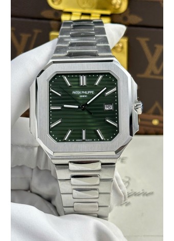 Patek Philippe Cubitus 5821 Caja Acero 904L Dial Verde Reloj Réplica Suizo 