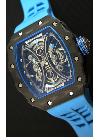 Richard Mille RM53-01 Pablo Mac Donough Caja de Carbón Reloj Réplica Suizo